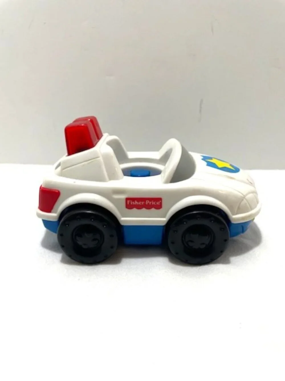 Fisher Price Little People Police Car‎ & Officer Figure Working Lights & Sound